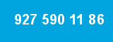 927 590 11 86 927 590 11 86